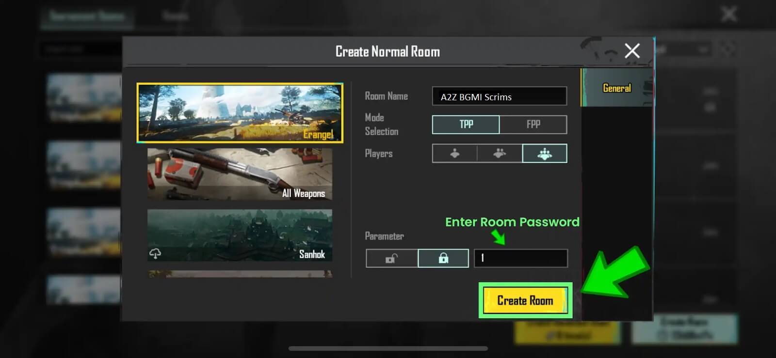 Customize Your Room Settings